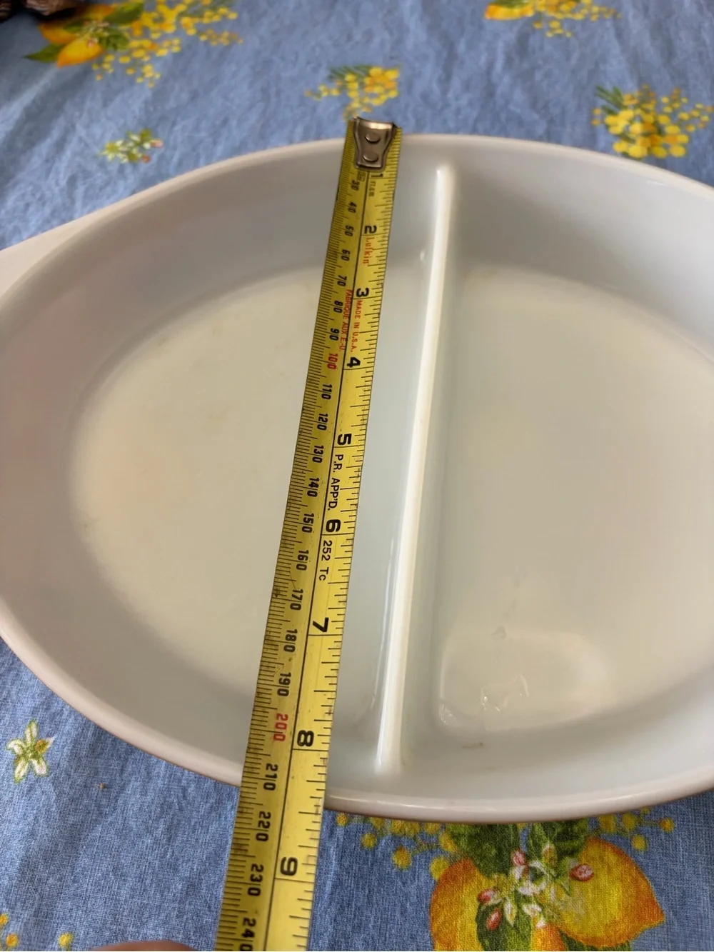 Pyrex Brown Glass Casserole Dish with Clear Lid vintage - Picture 10 of 11
